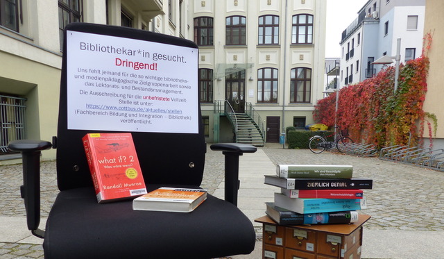 Freie Stelle als Bibliothekar/in c Kerstin Stöckel